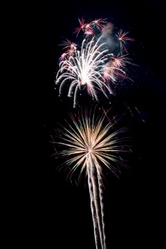 Fourth of July Fireworks Foto stock