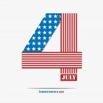 Fourth of july Stock Illustration
