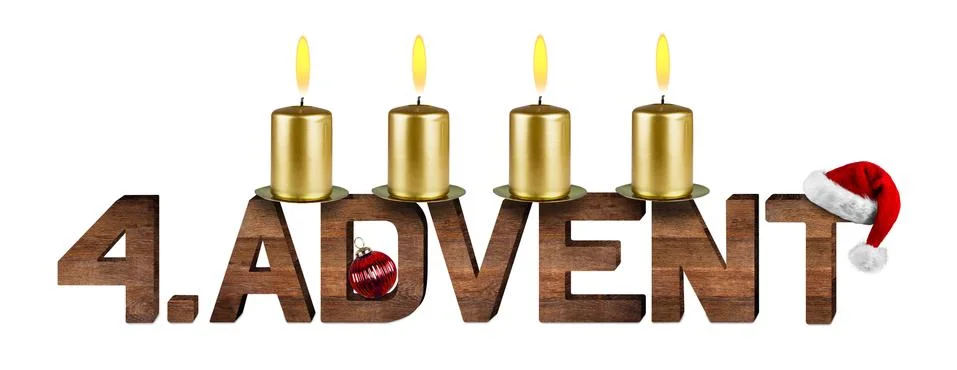 Fourth sunday of advent Stock Photos