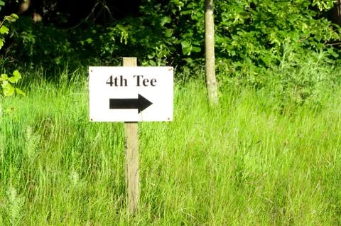 Fourth tee Stock Photos
