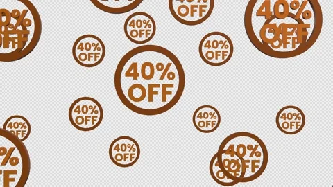 Fourty percent discount Animation Stock Footage 316111069