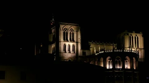 Fourviére Cathedral Video stock 138252448