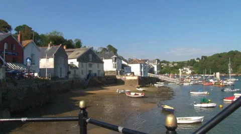 Fowey Stock Footage 8951344