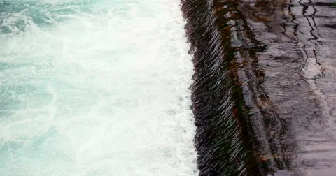 Fowing Water and wave Stock Footage 67307380