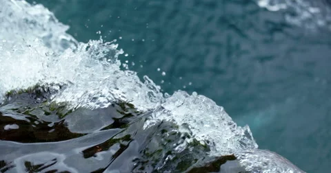 Fowing Water and wave Stock Footage 67315178