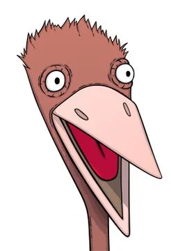 Fowl head Stock Illustration