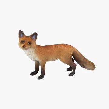 Fox ~ 3d Model ~ Download #90997164 