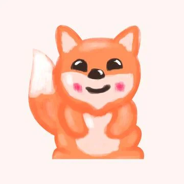 Fox art Stock Illustration