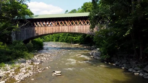 Fox Creek Bridge 1 Stock Footage 164179300