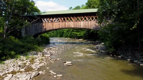 Fox Creek Bridge 2 Stock Footage 164179346