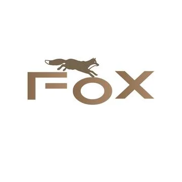 FOX design logo Stock Illustration