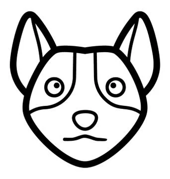 Fox Face Emoji イラスト素材