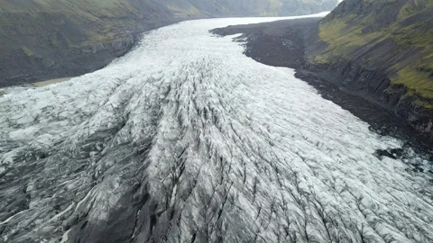 FOX GLACIER DRONE 4K POUTINI NATIONAL PARK NEW ZELAND Stock Footage 263827248