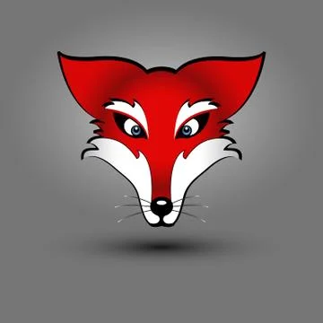 Fox head Stock Illustration