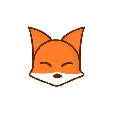 Fox head vector Stock Illustration