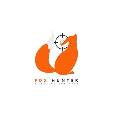 FOX HUNTER Illustrazione stock