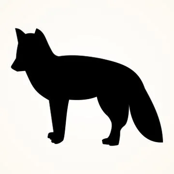 Fox icon Stock Illustration