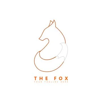 THE FOX Stock Illustration