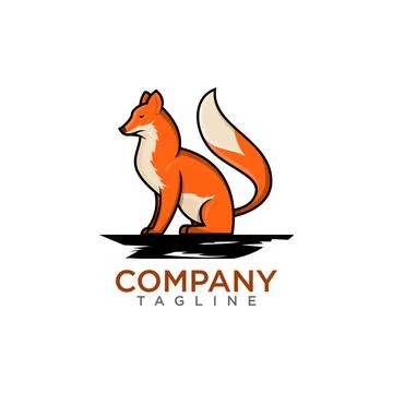 Fox logo Stock Illustration