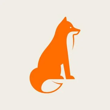 Fox logo Stock Illustration