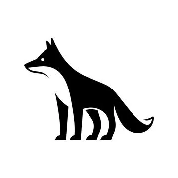 Fox logo Stock Illustration