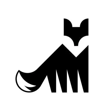 Fox logo Stock Illustration