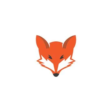 Fox logo illustration Stock-Illustration