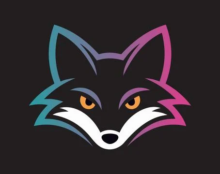 Fox Logo Vector Art. Stock Illustration