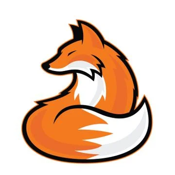 Fox mascot Stock Illustration