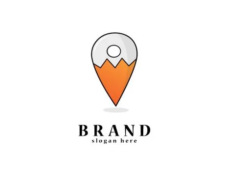 Fox point logo Stock Illustration