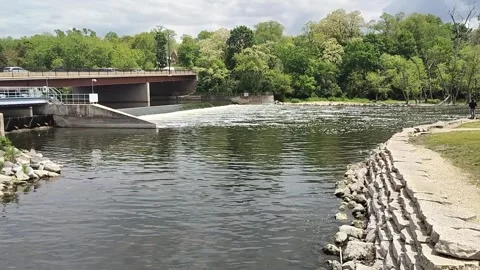 Fox River Stock Footage 310566822