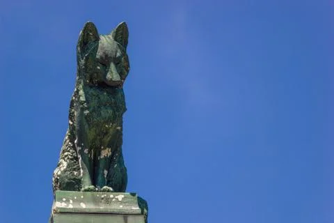 Fox Statue Stock Photos