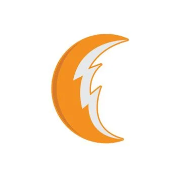 Fox tail  element  vector template design Stock Illustration