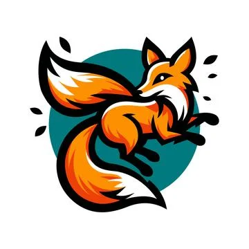 Fox Vector Illustration Stock Illustration