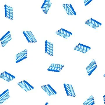 Foxtail chain isometric icon seamless pattern イラスト素材