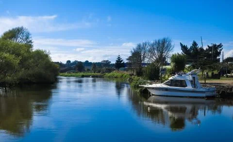 Foxton harbour Stock Photos