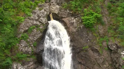 Foyers Waterfall Stock Footage 8950112