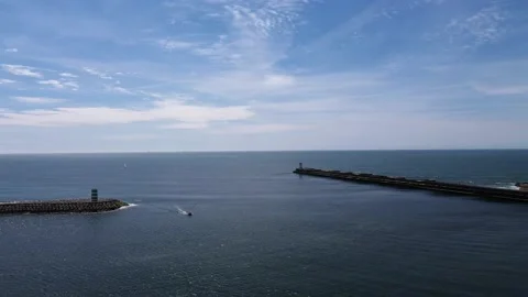 Foz douro river Stock Footage 239714828