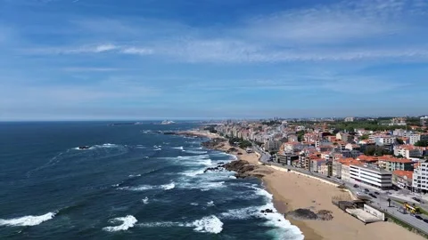 Foz ocean beach Stock Footage 239714841