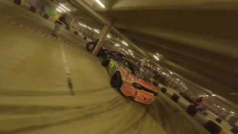 FPV Chase: Intense Underground Drift Battle 스톡 동영상 327035510