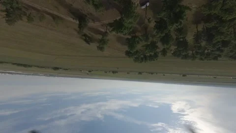 Fpv drone flight in oak grove Stock Footage 206353480