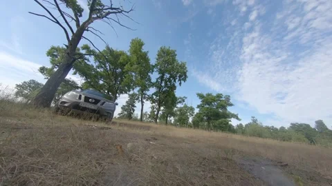 Fpv drone flight in oak grove Stock Footage 206354167