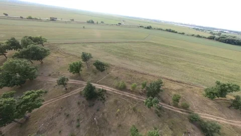 Fpv drone flight in oak grove Stock Footage 206360214