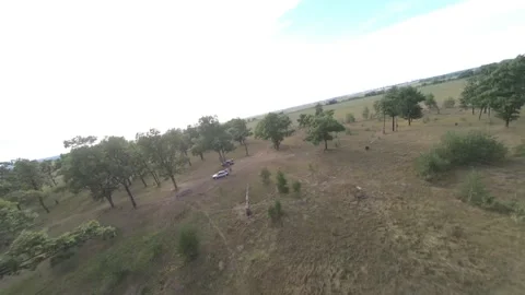 Fpv drone flight in oak grove Stock Footage 206361446