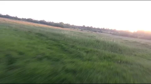 Fpv drone flight in village Stock Footage 208647025