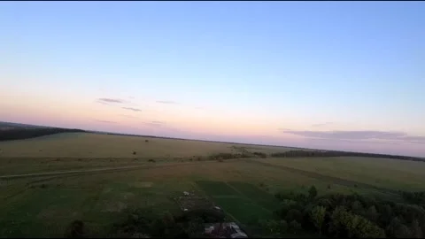 Fpv drone flight in village Stock Footage 208648041