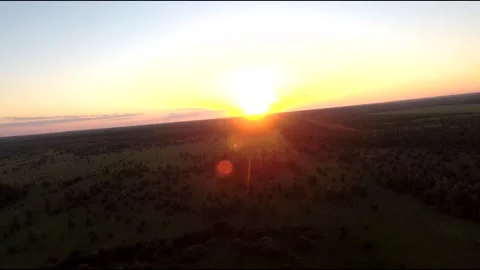 Fpv drone flight in village Stock Footage 208648044