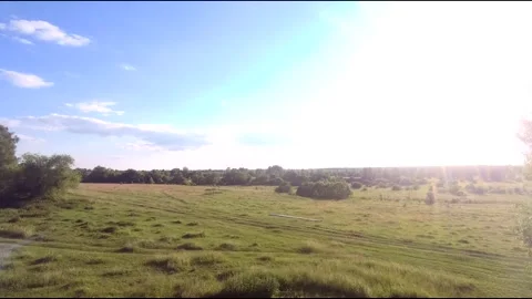 Fpv drone flight in village Stock Footage 208648658