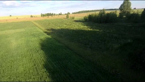Fpv drone flight in village Stock Footage 208649665