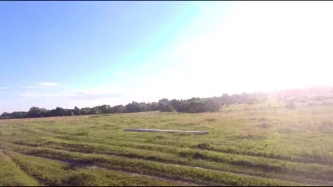Fpv drone flight in village Stock Footage 208650511